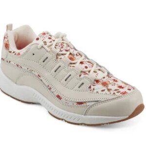 EASY SPIRIT/ROMY WALKING SHOE/TAN FLORAL/SIZE 6.5M